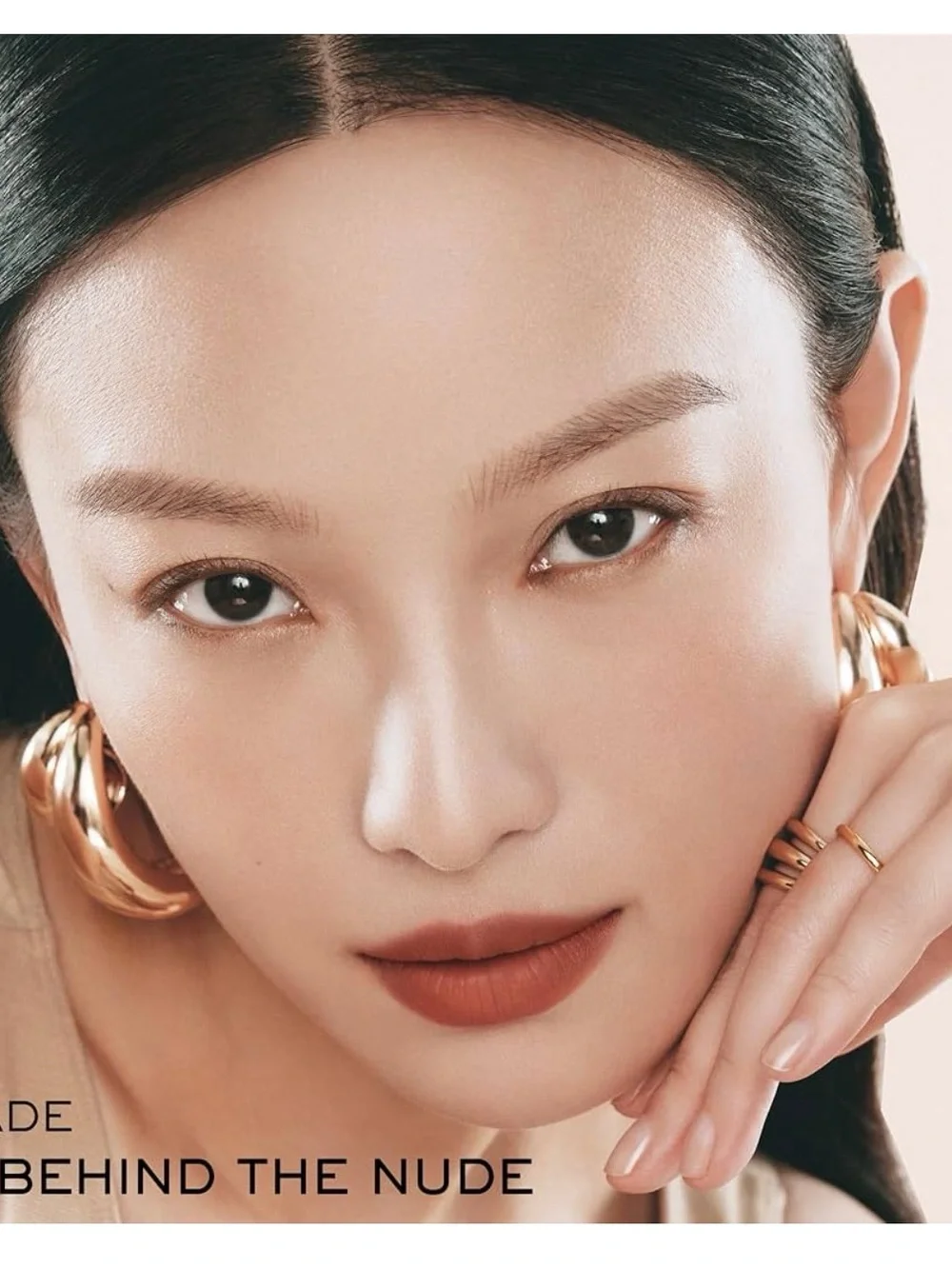 Lancôme Soft Matte Lipstick Stick, III Behind the Nude Neutral Rosy Beige